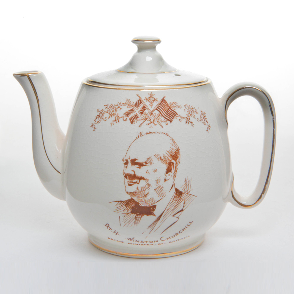 Churchill 2 cup tea pot  Churchill White Stanley 2-cup Teapot with Infuser