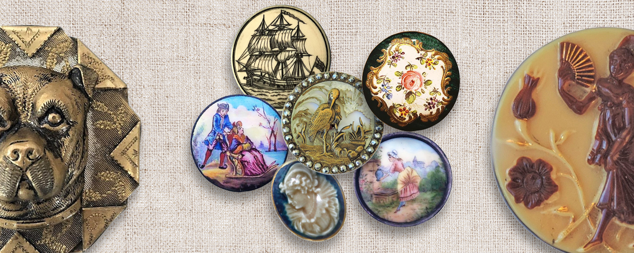 vintage buttons for sale